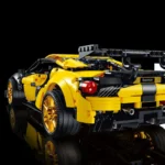 1785PCS Yellow Racing Car Model Building Blocks MOC Supercar Bricks Toys Collection Ornament Boys Adult Christmas Birthday Gifts - Image 3