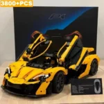 Kalein 2024 new 3893Pcs technical mechanical group building blocks 1:8 P1 model supercar building blocks toy boy gift - Image 2