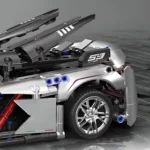 Technical Racing Sport Car Model Building Blocks technic adults 1:14 DIY Supercar Brick Puzzle Toys Kid Adult Gift（1278+granule） - Image 4