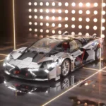 Technical Racing Sport Car Model Building Blocks technic adults 1:14 DIY Supercar Brick Puzzle Toys Kid Adult Gift（1278+granule） - Image 2