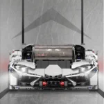 Technical Racing Sport Car Model Building Blocks technic adults 1:14 DIY Supercar Brick Puzzle Toys Kid Adult Gift（1278+granule） - Image 5